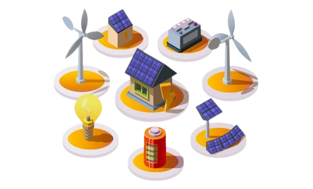 What is a hybrid solar system?