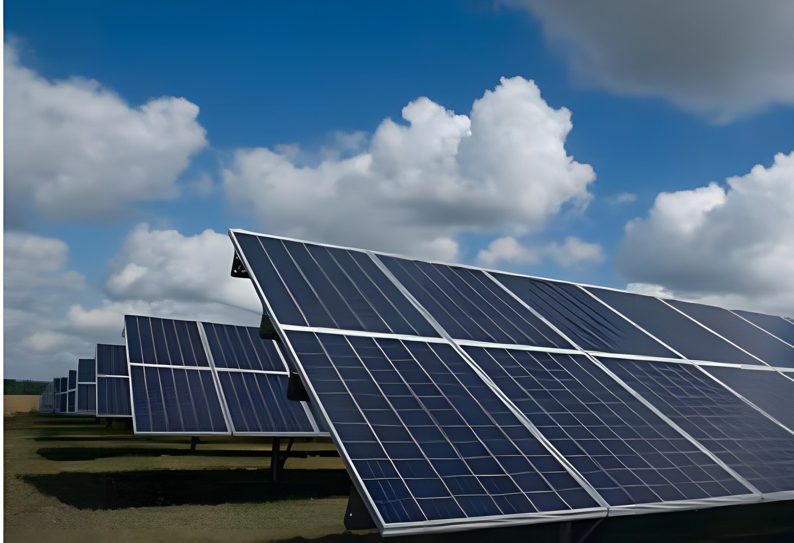 Solar panels for a flour mill